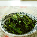 ちょこ０１７'s cooksnap of when they made 定番◎小松菜のごま和え.
