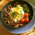クックあこ's cooksnap of when they made ペッパーランチ風♪ガーリックビーフライス.