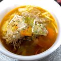 ふうか1D's cooksnap of when they made 牛すじのトマト煮込み（トマトスープ）。.