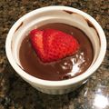 ちえあめ's cooksnap of when they made 簡単　チョコレートプディングＩＮばなな♡.
