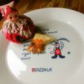 花時計咲いた's cooksnap of when they made リカちゃんサイズの♡ビザꕤ*.ﾟ.