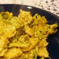 Christyna's cooksnap of when they made ブロッコリーとじゃがいものチーズ炒め.