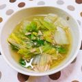 ﾁｲﾁｬﾝﾏﾏ's cooksnap of when they made 白菜とシーチキン煮.
