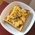 はなぴっち's cooksnap of when they made ☆たま㋠ートースト☆.