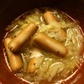 2michi's cooksnap of when they made キャベツとウインナーのマスタード煮.