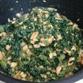 ねここfm's cooksnap of when they made 若ごぼう葉（ふきの葉）のピーナッツ味噌.
