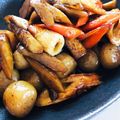 はなまる大吉's cooksnap of when they made 玉こんにゃくとゴボウの炒め煮.