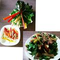 雪ん子ぶた's cooksnap of when they made 簡単☆スイスチャードのおひたし.