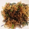 蜜茄子's cooksnap of when they made 塩昆布の白滝パスタ.