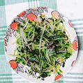 クックQXAUIT☆'s cooksnap of when they made 簡単すぎる♪ૢ豆苗の塩昆布和え！.
