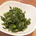 kumichef's cooksnap of when they made 春菊、パリパリサラダ.