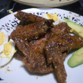 ハニカミブタ's cooksnap of when they made 手羽先の旨辛揚げ.
