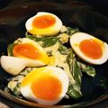 白い舟's cooksnap of when they made スナップえんどうと卵のチーズサラダ.