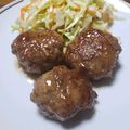 吹雪と不二子's cooksnap of when they made 豚ひき肉とエノキのつくね.