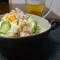 ダイナマイト漆黒's cooksnap of when they made 半熟たまごとベーコンのポテトサラダ☆.