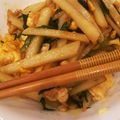 azisaiK's cooksnap of when they made シャキシャキポテトとニラの玉子とじ♥簡単.
