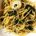 ma～a's cooksnap of when they made ほうれん草とエリンギの簡単和風パスタ.