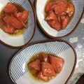 あおちん's cooksnap of when they made ごろごろトマトのバルサミコ酢マリネ.