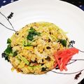 kyふぁむ's cooksnap of when they made 大人味♪塩昆布と三つ葉の炒飯*山葵風味.