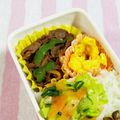 SP♪'s cooksnap of when they made ☆もやしとピーマン炒めとがっつり焼肉.