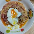 アビー♪ジン's cooksnap of when they made イカの塩辛のスパゲッティ♪.