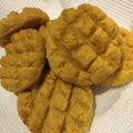 アゲハ65's cooksnap of when they made 外側サックリ！生おからの黄な粉メロンパン.