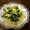 yukko2810's cooksnap of when they made ニラの卵とじ.