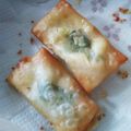 クック6VG12J☆'s cooksnap of when they made ささみ,大葉,チーズの餃子の皮巻♡.