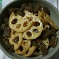 ゆうごママ☆'s cooksnap of when they made レンコンとコンニャクのきんぴら.