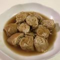 papikun's cooksnap of when they made シンプルな鶏挽肉の信田巻き♡.