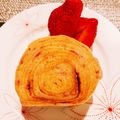 ☆じょにー☆'s cooksnap of when they made HMで簡単☆そのまんま苺のバームクーヘン.