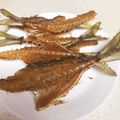 シロス５５'s cooksnap of when they made アジの骨せんべい.