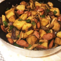 ホップさん's cooksnap of when they made さつま芋としめじとソーセージ炒め.