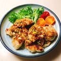 のんべぇヒロ's cooksnap of when they made 胸肉で節約☆カリッとチキンの旨辛ネギだれ.