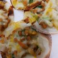 Ruca＊'s cooksnap of when they made 餃子の皮で納豆ピザ.