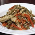 gonnanmama's cooksnap of when they made ごまゴボウ照りチキンサラダ.
