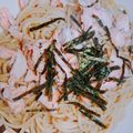 ★MABO111★'s cooksnap of when they made 鮭のパスタ.