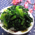 miyuki12's cooksnap of when they made ほうれん草の黒ゴマ和え.