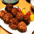 ハチワレねこ's cooksnap of when they made ふわエビ団子♪衣→ココナッツロング×長芋.