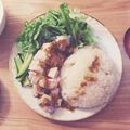 bunbun＊'s cooksnap of when they made 手間なし！シンガポールチキンライス.