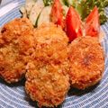 chibijuju's cooksnap of when they made 白菜の＊メンチカツ＊改良版.