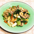 なつき☆ミ's cooksnap of when they made 簡単！【もう一品に】菜の花で中華風炒め.