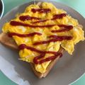 すぅ★★'s cooksnap of when they made 簡単☆卵トースト♬朝食に☆.