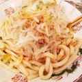 KazMAX1414's cooksnap of when they made うどんで油そば.