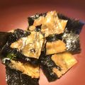 まろん's cooksnap of when they made 絶対止まらないパリパリ海苔チー！！.
