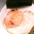 choco831's cooksnap of when they made ハムが固くならないハムエッグ♡.
