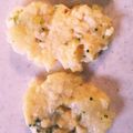 chihiroman's cooksnap of when they made 離乳食後期 ほうれん草ポテトチーズおやき.