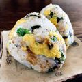 ちゃちゃまる26's cooksnap of when they made 余った酢飯で♪玉子と梅のおにぎり.