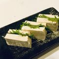 なぎ７６'s cooksnap of when they made 島豆腐の 大葉と柚子胡椒はさみ.