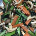 ☆アチャコ's cooksnap of when they made ◆小松菜としめじのにんにく醤油炒め.